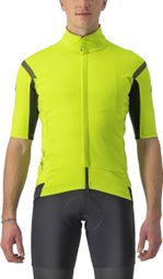 Castelli gabba ros 2 short sleeve jersey fluo yellow/dark grey