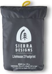 Sierra Designs Zeltunterlage für das Litehouse 2 Zelt in Grau