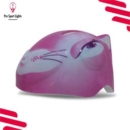 Casque de vélo Enfants Filles - Animal Rose - Small 48/54cm