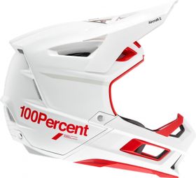 Casque Intégral 100% Aircraft 2 Rouge / Blanc