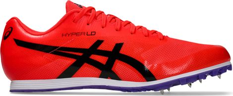 Asics Hyper LD 6 Rot/Violett Unisex-Leichtathletikschuh