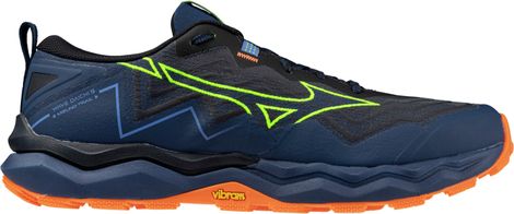 Mizuno Wave Daichi 9 Men's Trail Running Shoes - Blue/Orange