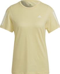 adidas running Own The Run Yellow Women's Short Sleeve Shirt