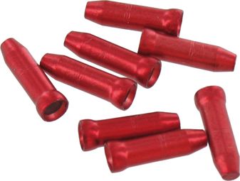 Embouts de Câble VAR en Aluminium Rouge (x4)