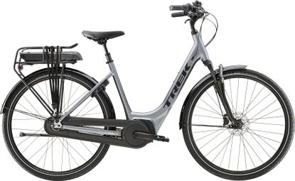 Vélo de Ville Électrique Trek District+ 2 Lowstep Shimano Nexus 7V 300 Wh 700 mm Gris 2023