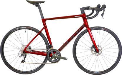 Bicicleta de exposición - Sunn Asphalt S3 Bicicleta de carretera Shimano Tiagra 2x10V Rojo brillante 2023 XL