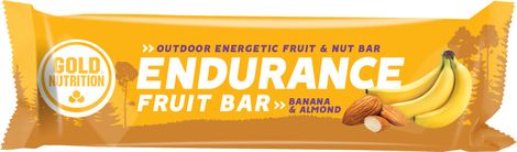 Barre énergétique GoldNutrition Endurance Fruit Bar Amande Banane 40g