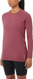 Salomon Sense Aero Seamless Langarmtrikot Rot Women