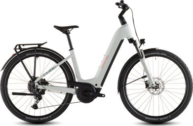 Cube Nuride Hybrid Performance 600 Easy Entry Electric Trekking Bike Shimano Cues 10S 600 Wh 29'' Desert Stone Beige Green 2026