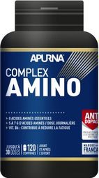 Complément alimentaire Apurna Complexe Amino 120 comprimés