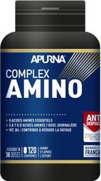 Acides aminés Apurna Complex Amino - 120 comprimés