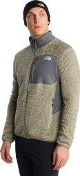 Forro polar The North Face Alpedge verde/gris para hombre