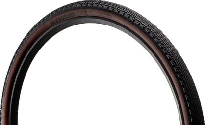 Kenda Crusher Gravel-Reifen 700 mm, Tubeless Ready, weich, 120 TPI, Dual Layer, Farbe: Coffee