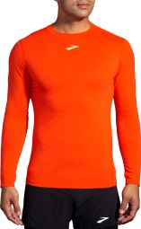 Maillot manches longues Brooks High Point Rouge Homme