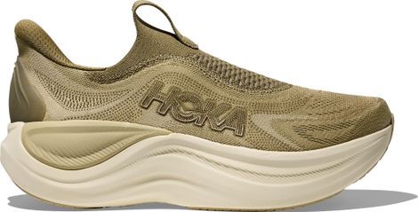 Hoka Skyward Laceless Khaki Men's Recovery Shoes