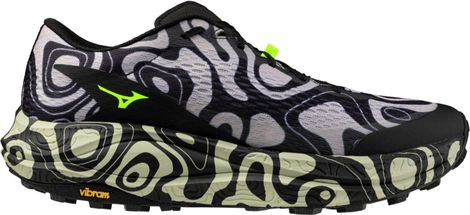 Mizuno Neo Accera Trail Shoes, Gray/Black/Green, Unisex