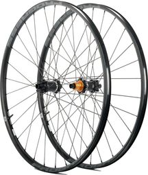 Paire de roues Progress DYN Ceramic Nitro 29” Gris | 15x100/12x142 mm | 6 Trous | Sram XD