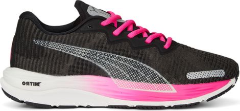 Chaussures Running Puma Velocity Nitro 2 Noir / Rose Femme