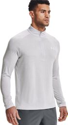 Haut 1/2 zip Under Armour Tech 2.0 Zip Gris Homme
