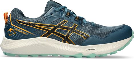 Asics Gel Sonoma 7 Blue Orange Trail Running Shoes