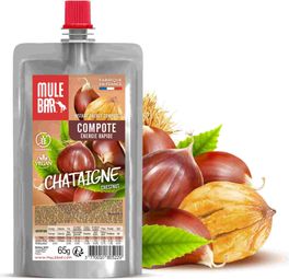 Compote énergétique MuleBar Châtaigne - 65g