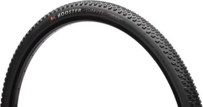 Neumático de gravel Kenda Booster 700 mm, compatible con tubeless, flexible, 120 TPI, sencillo, negro