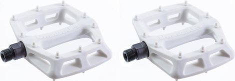 DMR Pair of Flat Pedals V6 White