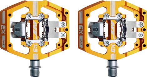 Paire de Pédales HT Components X3 Orange