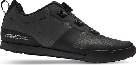 Mountainbike-Schuhe für flache Pedale Giro Tracker BOA Schwarz