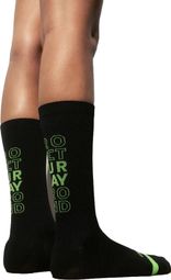 Calcetines de running Circle Speedy High Negros