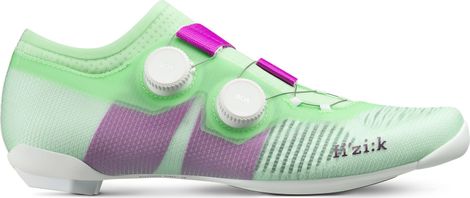 Zapatillas de carretera Fizik Vega Carbon Verde/Morado