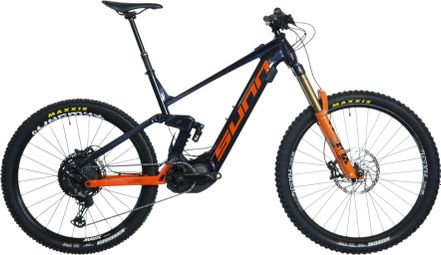 VTT Electrique Tout-Suspendu Sunn Kern EL Finest Shimano XT/SLX 12V 630Wh MX (29/27 5'') Bleu Orange - Produit Reconditionné