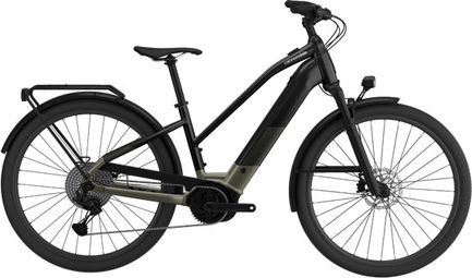 VTC Électrique Cannondale Tesoro Neo X 2 StepThru Shimano Cues 10V 625 Wh 27.5'' Noir/Vert