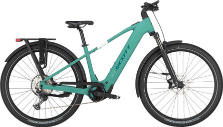 Scott Axis 20 elektrische mountainbike, Shimano 12V, 600 Wh, Bosch 85 Nm, 29'', groen, Adventure 2025