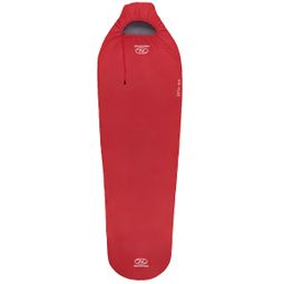 Sac de couchage momie Highlander Zeta 100 Scarlet Red 10°C - Rouge