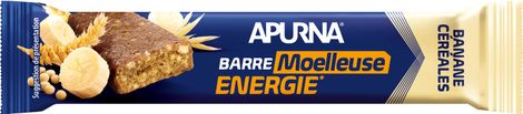 Barre énergétique Apurna Moelleuse Banane Céréales - 40g