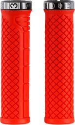 Paar SB3 Shark Grips Rood / Zwart