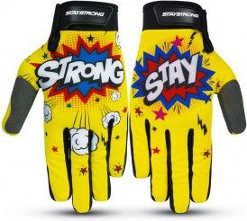Gants Stay Strong Pow Adulte Jaune T.S