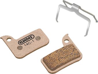 Pair of Elastic Metal Brake Pads For Sram Red / Road