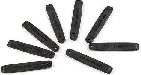 Set of 8 TechnoMousse Black Tire Changers