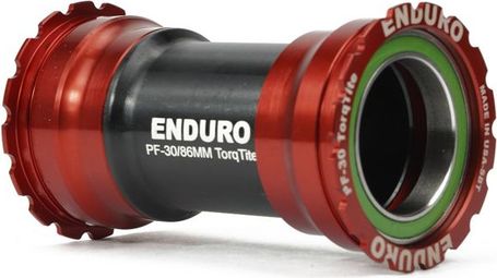 Enduro Lagers Trapasbehuizing voor BB386 en Cranksets 30mm Rood