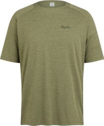 Rapha Trail Khaki Technisches T-Shirt