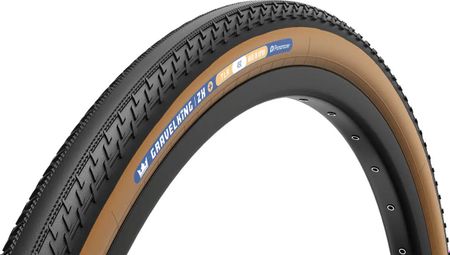 Pneumatico da gravel Panaracer GravelKing ZX+ 700 mm, Tubeless Ready, pieghevole, mescola ZSG per gravel, BeadLock, TuffTex+, nero con fianchi beige