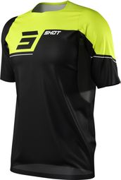 Maillot Manches Courtes Shot Rogue Revolt Noir / Jaune