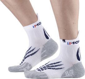 Calcetines de running Monnet Run Elite blanco