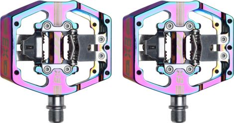 Pedales HT Components X3E Oil Slick