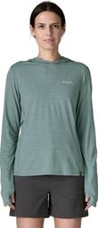 Patagonia Capilene Cool Sun Hoody Women's Long-Sleeve T-Shirt, Green
