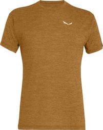Salewa Puez Melange Dry Braun T-Shirt