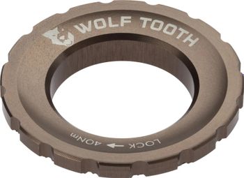 Ecrou Centerlock Wolf Toolth Externe Marron Espresso