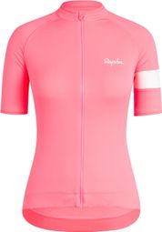 Damen Rapha Core Kurzarmtrikot Rosa